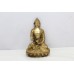 Brass Buddha Statue Buddhism Religion Asian Home Decor Figure Hand Engraved E369